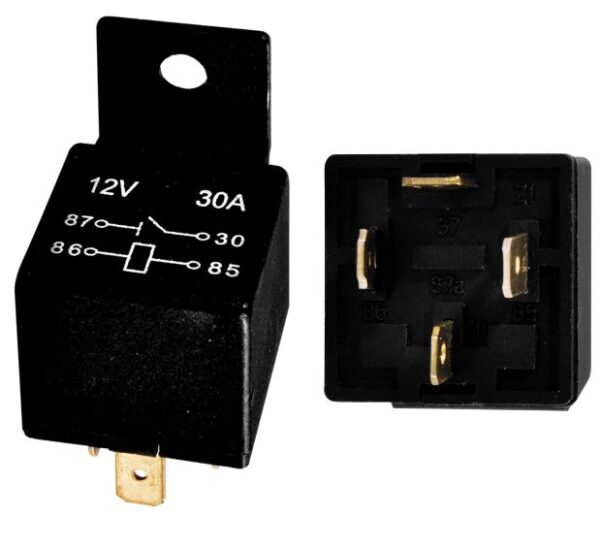 RELAY 12V 4P LUCES UNIVERSAL 40 AMPERIOS KTC