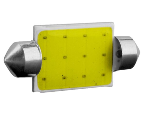 43 BOMBILLO FESTON T11X42MM LED BLANCO COB 12V 2PC