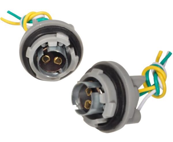 SOCKET BOMBILLO 1034 4GUIAS2 CONTACTOS GRIS