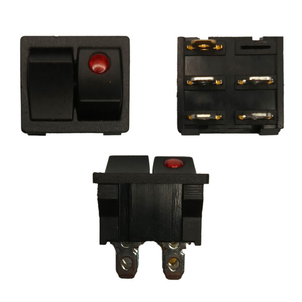 SWITCH DOBLE PILOTO - REVERSIBLE 5 PINES