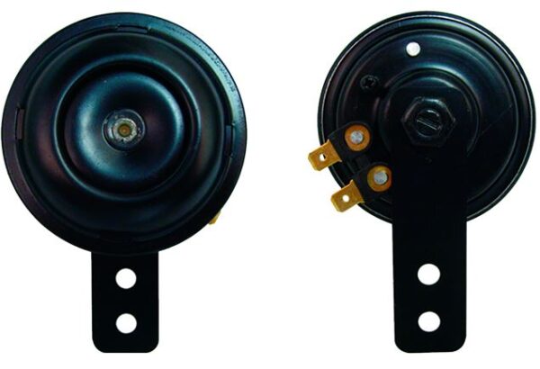 PITO 12V 65MM TIPO DISCO MOTO NEGRO (UNIDAD)