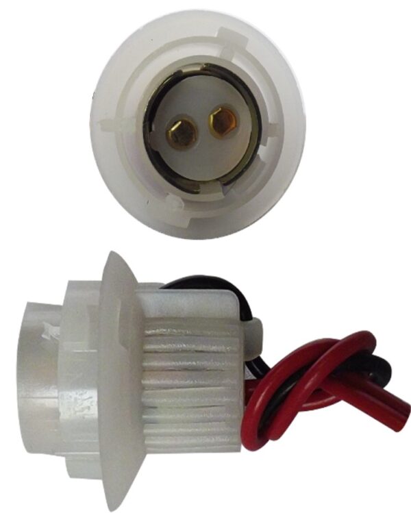 SOCKET BOMBILLO 1034 PLASTICO BLANCO