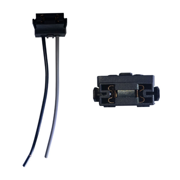 SOCKET BOMBILLO H7 PLASTICO CON SEGURO (CABLE 14)