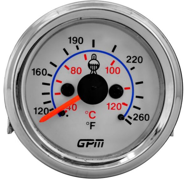 MEDIDOR TEMPERATURA MECANICO GUAYA 144 CROMADO TAB