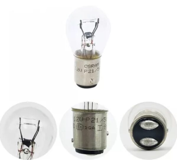 BOMBILLO 1034 12V 2C 21/5W PIN DIAGONAL UND