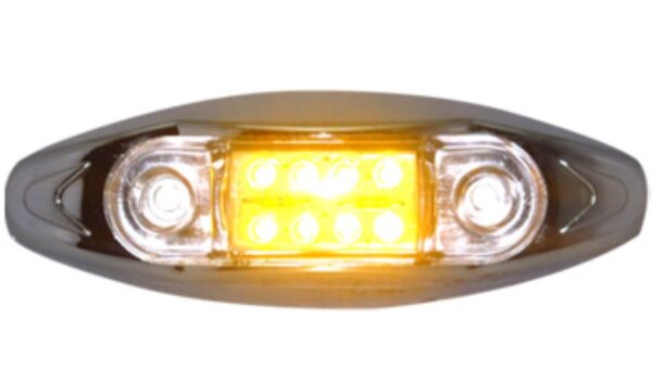 LAMPARA 1001 LATERAL BLANCA LUZ AMARILLA (12*4 CM)