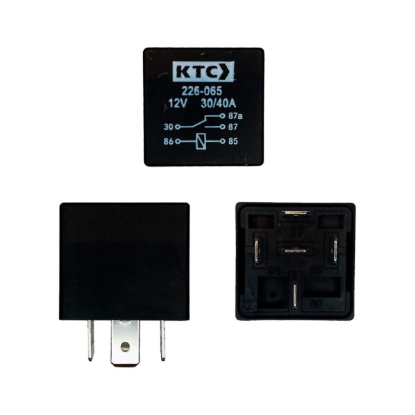 RELAY 12V 5P LUCES UNIVERSAL 30/40 CONMUTABLE SIN