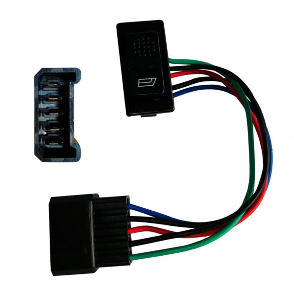 SWITCH ELEVAVIDRIOS 5P VENTANA CON CABLE