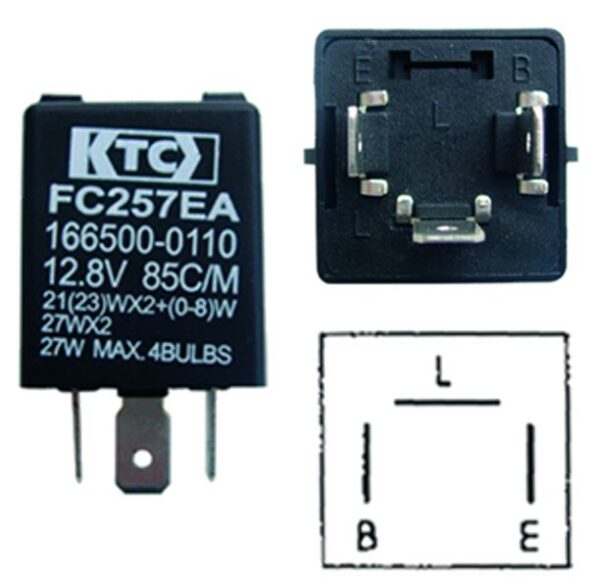 FLASHER 12V 3C CARROS KOREANOS - HYUNDAI-AVEO-FRON