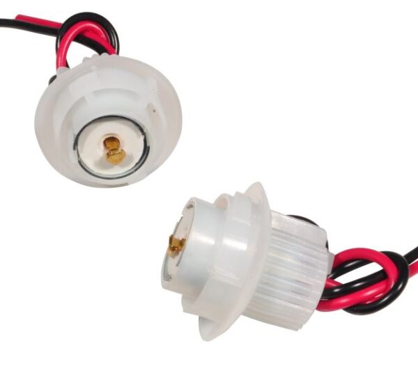 SOCKET BOMBILLO 1141 PLASTICO BLANCO- CONTACTO EN