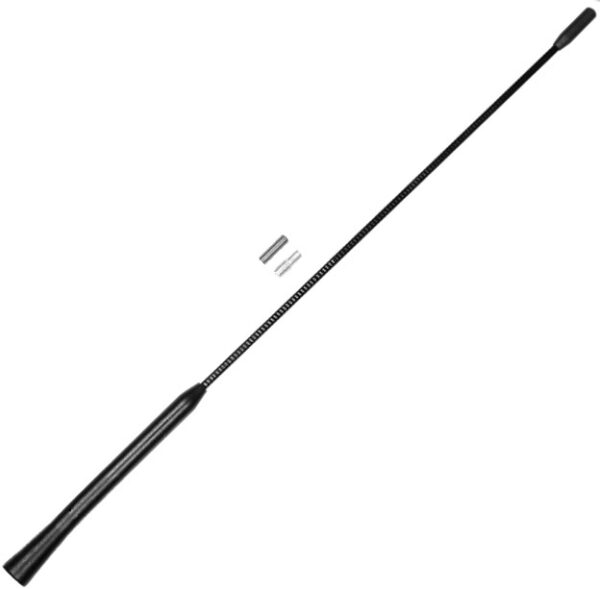 ANTENA NEGRA UNIVERSAL ESPIRAL 16