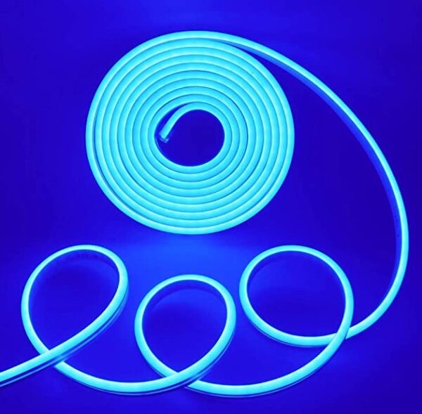 CINTA NEON FLEXIBLE 24V 5M AZUL