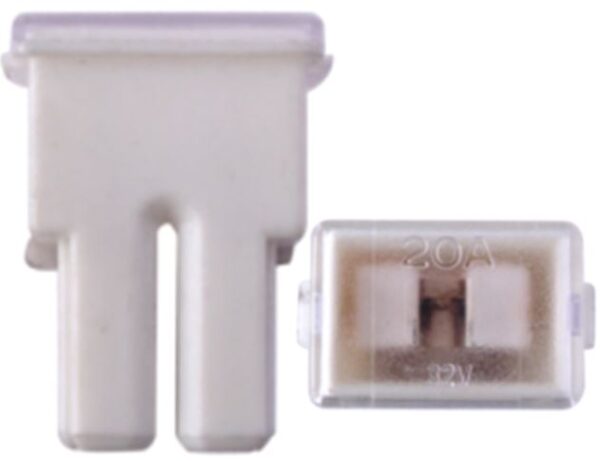 FUSIBLE CARRO JAPONES HEMBRA 20 AMP (BLANCO) GPM
