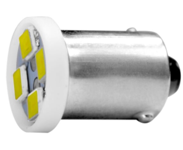 BOMBILLO BA9S/2662 4 LED BLANCO 2835 SMD 12V 2PCS