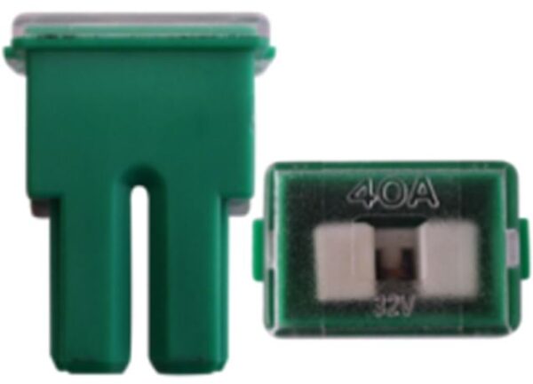 FUSIBLE CARRO JAPONES HEMBRA 40 AMP (VERDE) GPM
