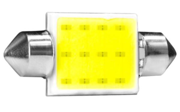 BOMBILLO FESTON T11X39MM LED BLANCO COB 12V 2PCS J