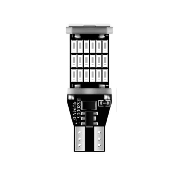 BOMBILLO LED CANBUS T15 45LED BLANCO FIJO 12V-24V