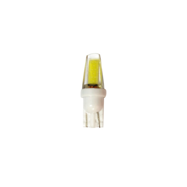 BOMBILLO LED T10 BLANCO COB FIJO 12-24V MV UND