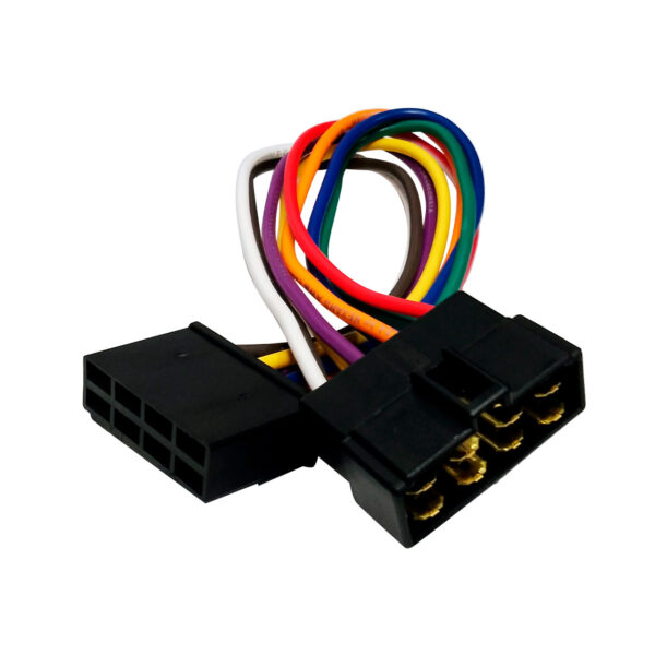 PACHA CONECTOR CON CABLE 8 VIAS MACHO-HEMBRA CABLE