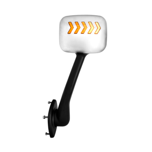ESPEJO CROMADO PARA CAPOT CON LUZ LED FREIGHTLINER