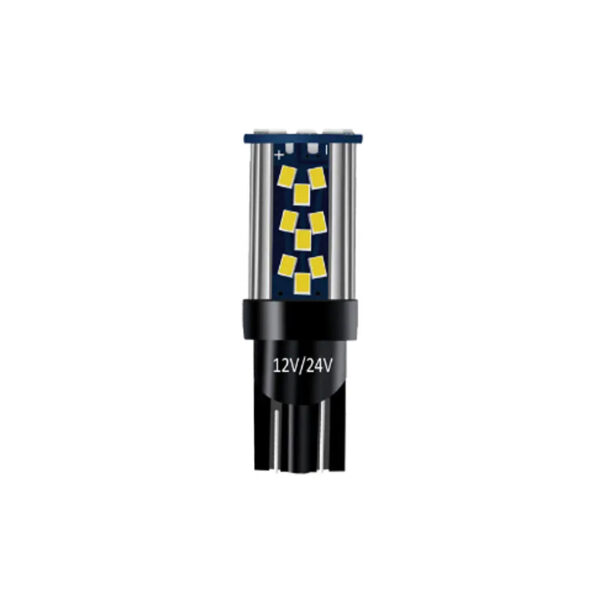 BOMBILLO LED CANBUS T10 BLANCO FIJO 12V-24V MV UND