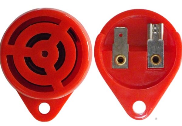 CHICHARRA MINI 24V PLASTICA ROJA