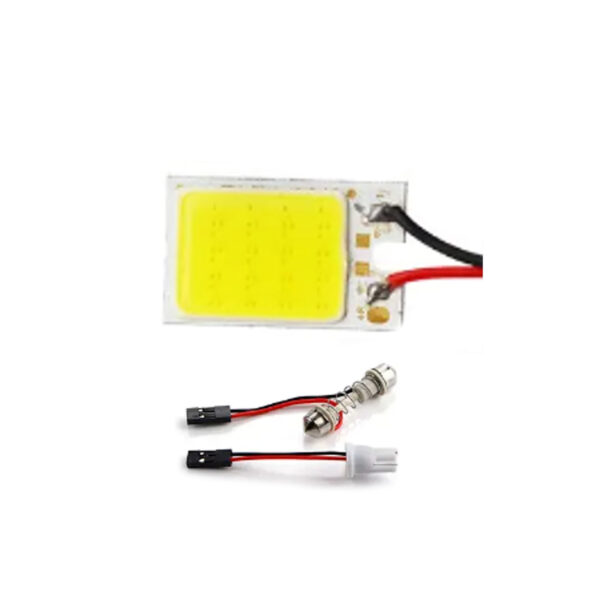 PLACA TECHO LED BLANCA 12V CON ACCESORIOS (26MMX16