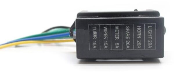 PORTAFUSIBLERA ELECTRONICA 6P CON CABLE