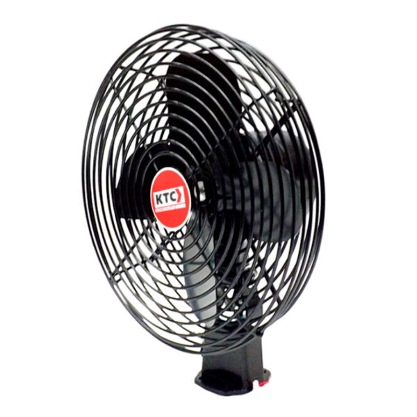 VENTILADOR METALICO NEGRO HEAVY DUTY 8PULG 12V 1PC