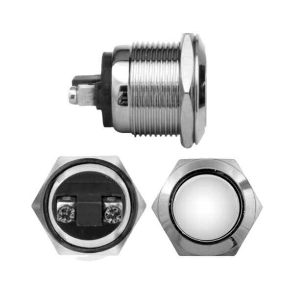 SWITCH (CAJAX10) STARTER REDONDO METALICO PLANO (O