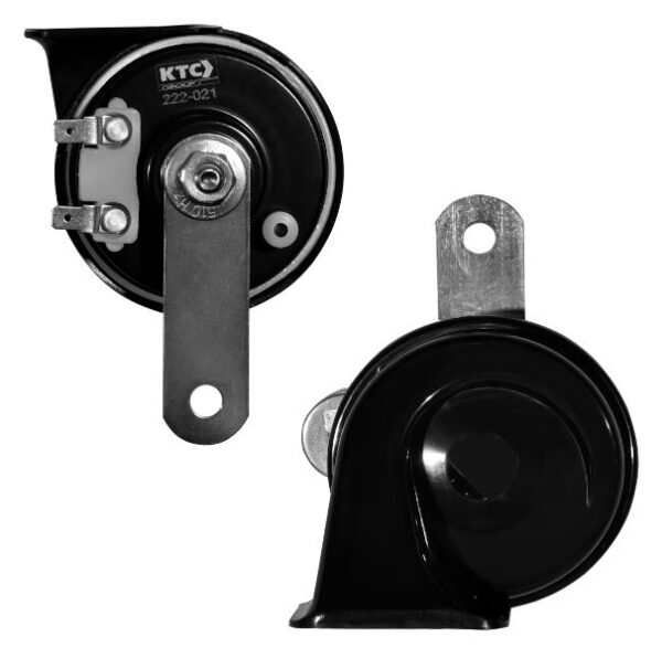 PITO 12V 80MM TIPO CORNETA NEGRO (JGOX2)