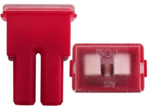 FUSIBLE CARRO JAPONES HEMBRA 50AMP (ROJO) GPM