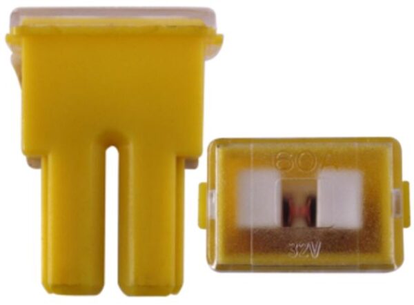 FUSIBLE CARRO JAPONES HEMBRA 60AMP (AMARILLO) GPM