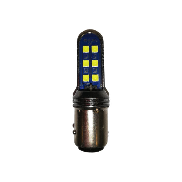 BOMBILLO LED 1034 12LED SMD BLANCO 12-24V MV UND