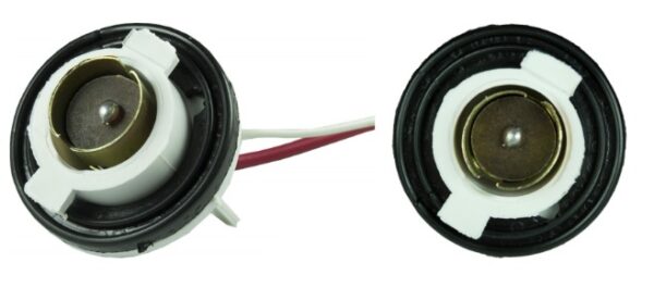 SOCKET LAMPARA 7020 2 GUIAS 1 CONTACTOS