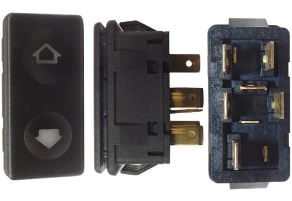 SWITCH ELEVAVIDRIOS 6P FLECHA ILUMINADO NUEVOS MOD