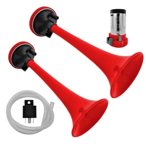 CORNETA DOBLE PLASTICA CON COMPRESOR 24V 1PC