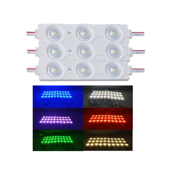 MODULO LED VERDE SMD 24V PAQX10