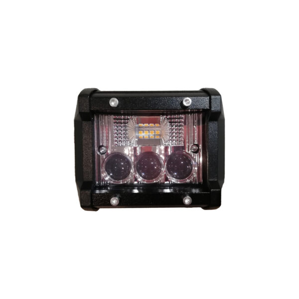 BARRA EXPLORADORA LED MD1 LUPA 7LED BLANCA-AMARILL