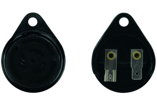 CHICHARRA MINI 12V PLASTICA NEGRA